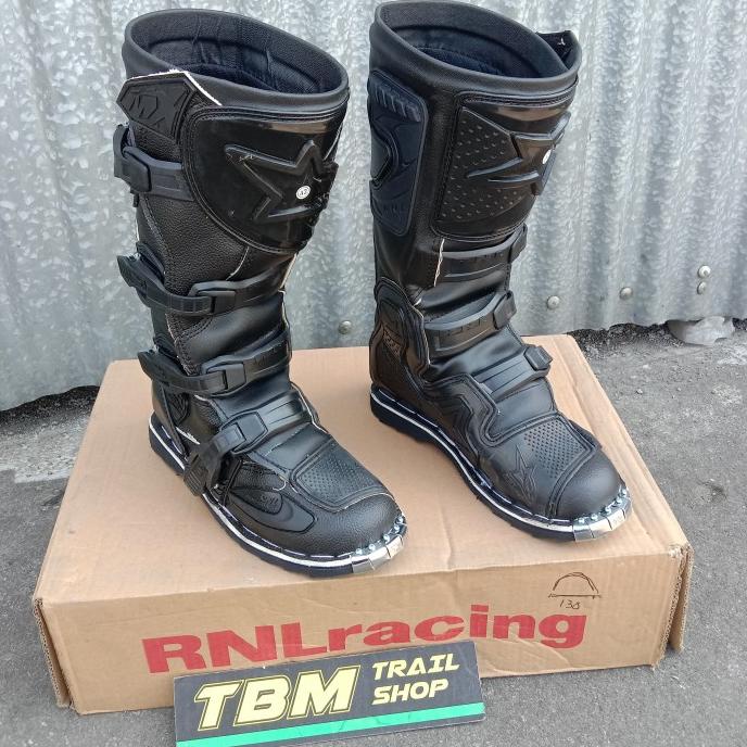 @@@@] Sepatu Boot Trail RNL G4 Hitam