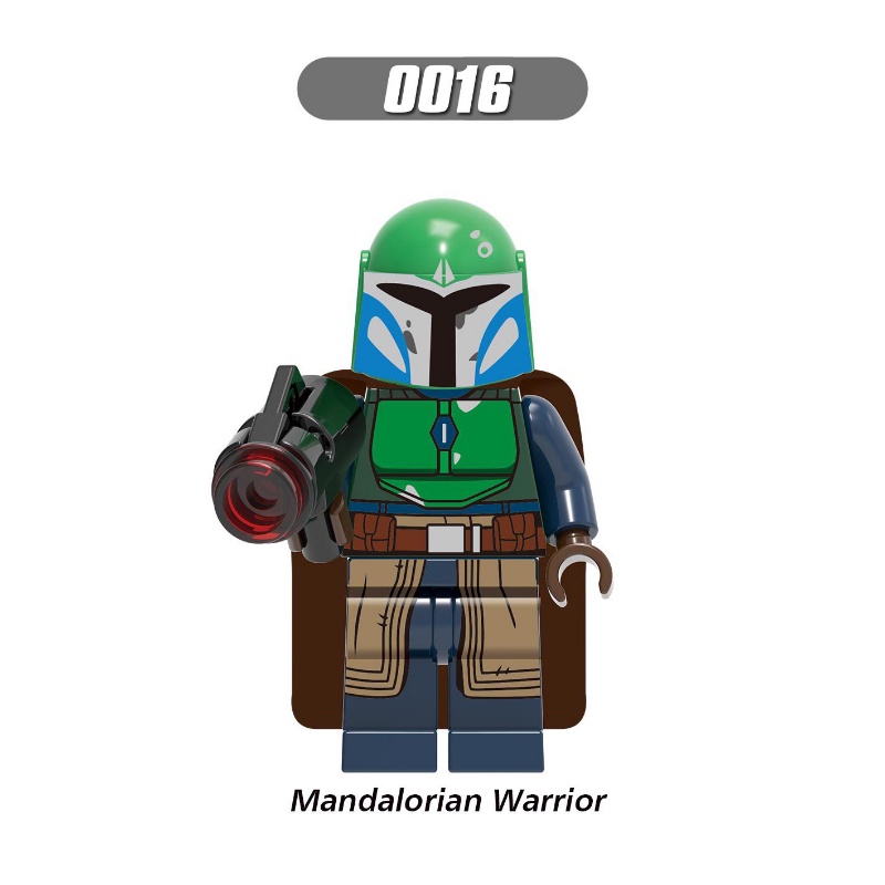 Mainan Action Figure Star Wars Rey Boba Fett Luke Skywalker Jango Fett Mandalorian Warrior G0102