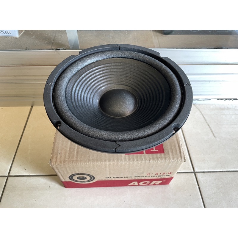 Speaker 8” 8 inch ACR 818 W Woofer 200watt Magnet Besar