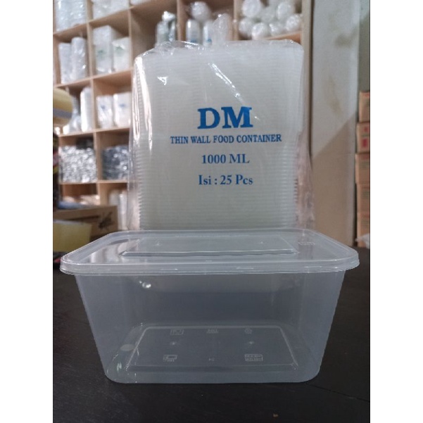thinwall box DM 1000ml  1pcs