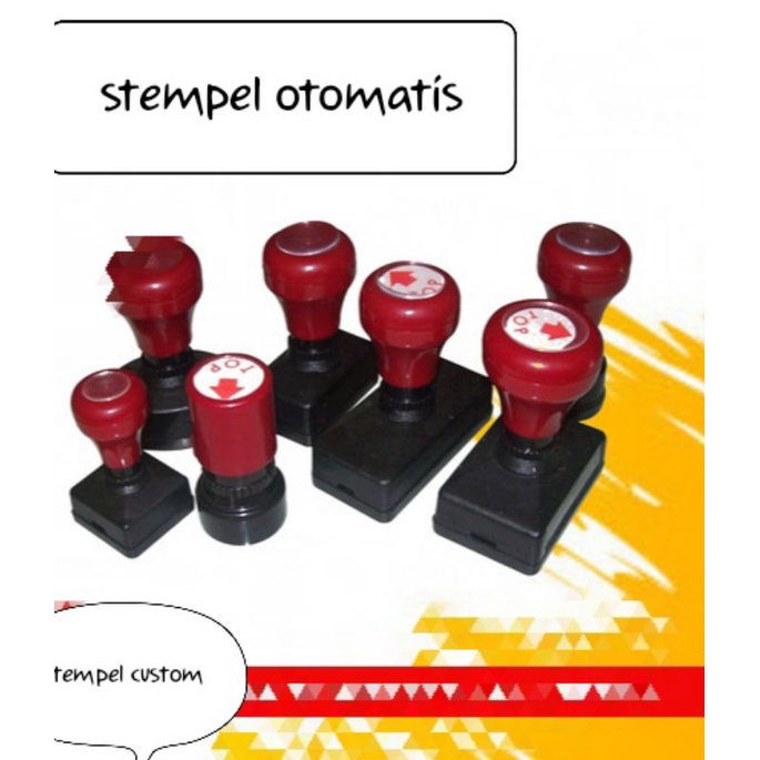 

stempel otomatis custom