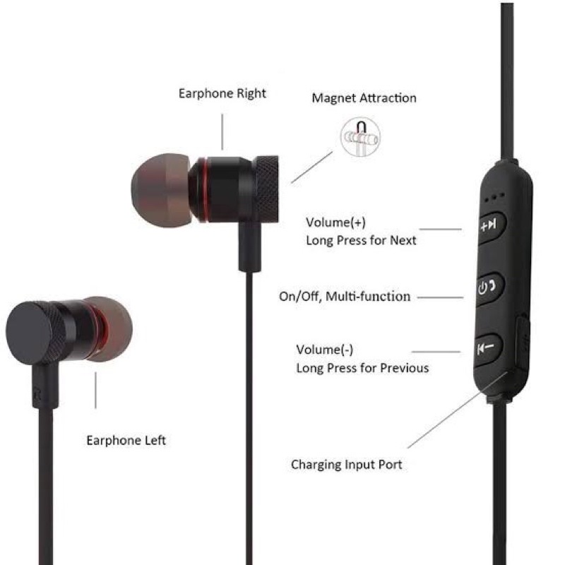 HEADSET BLUETOOTH JBL JB-09 EARPHONE WIRELESS