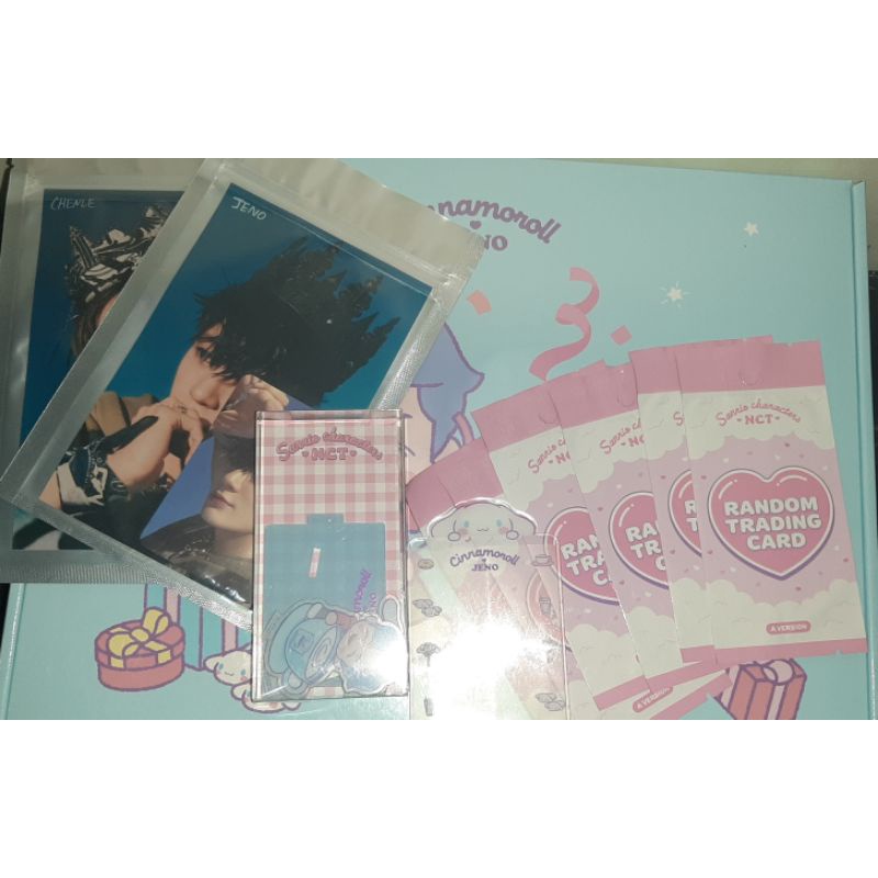 MD Merchandise SM NCT X Sanrio Party Package Jeno Trading Card ver A Sleeve Sharing Jeno Acrylic Sta
