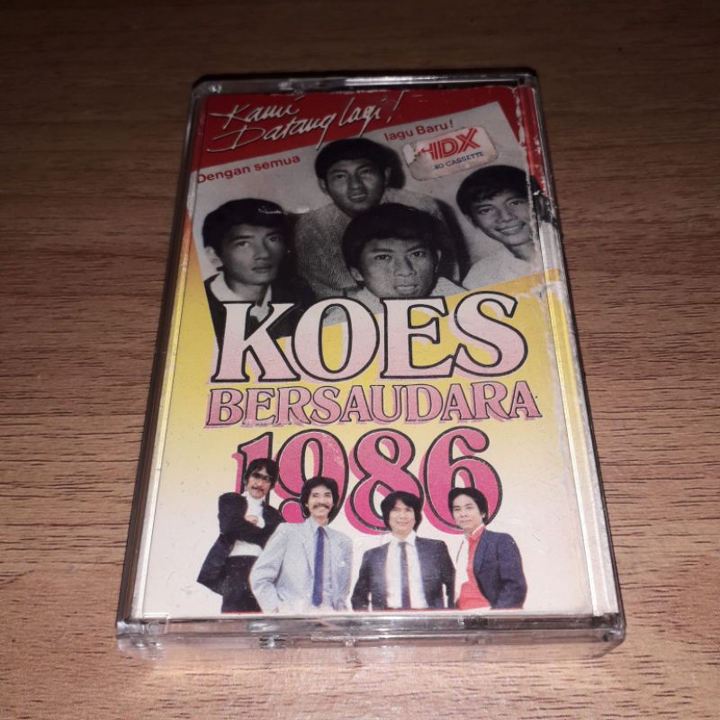 Kaset KOES PLUS - Koes Bersaudara 1986 - Kami Datang Lagi