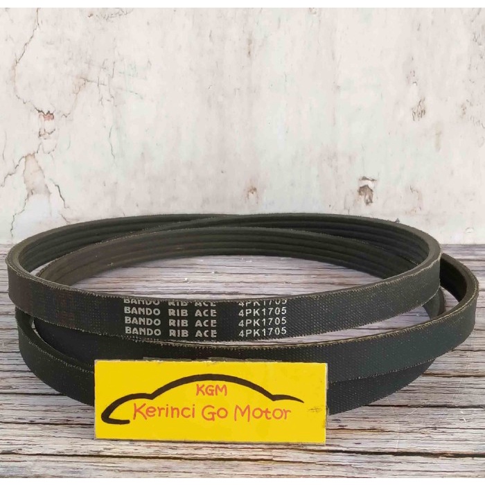 BANDO VAN BELT 4PK 1705 RIB BELT TALI KIPAS 4PK-1705 FAN BELT ALUR