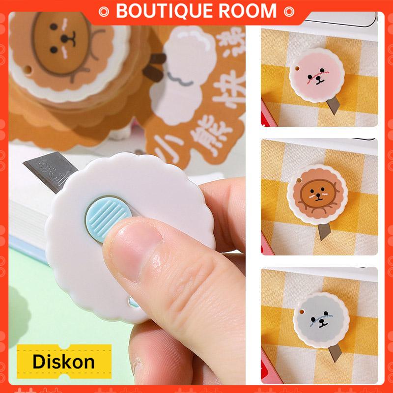 

Ready✨Pemotong Utilitas Beruang Kartun Lucu Mini Portabel Membongkar Pembuka Kotak EkspresBER
