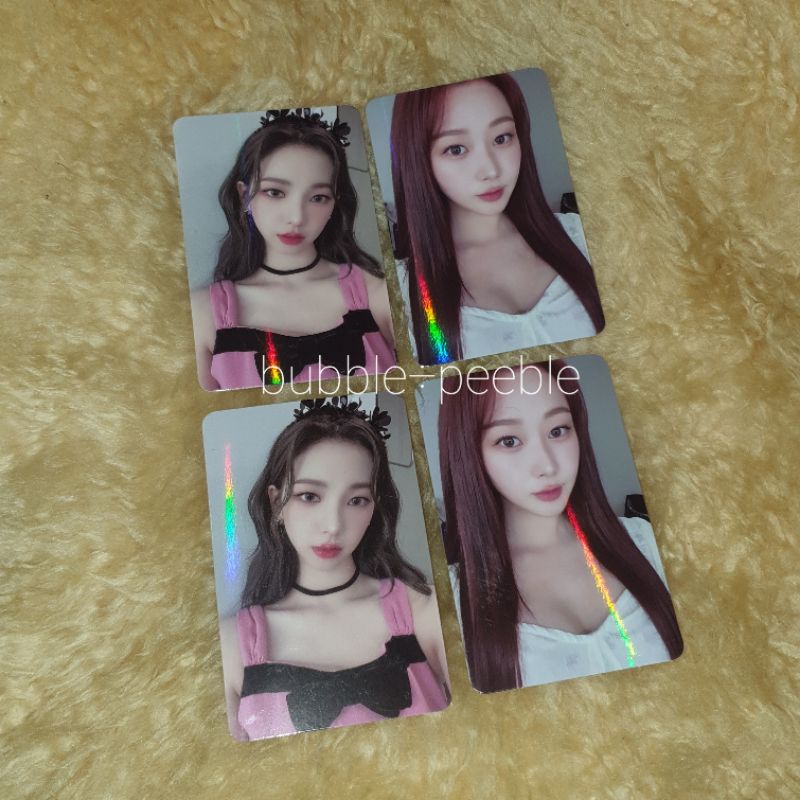 Aespa Girls Hottracks Photocard Pair Karina & Giselle