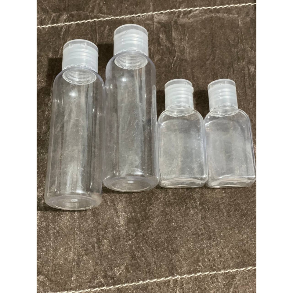 BOTOL KOSONG PET FLIPTOP 30ML DAN 100ML
