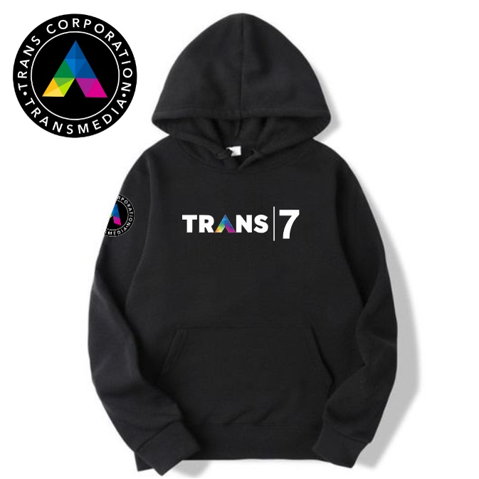 Jaket hoodie TRANS7 transmedia premium grosirsweterbandung