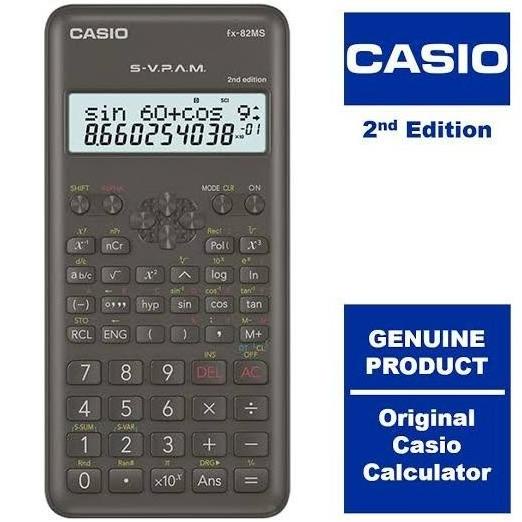 

[NEW STOCK] KALKULATOR SCIENTIFIC CASIO FX-82MS -ORI E8576TRB