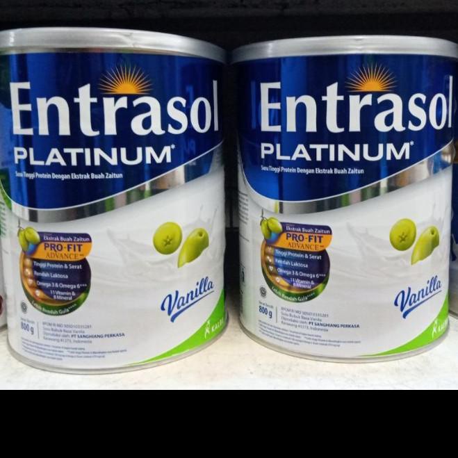 

[ COD ] Entrasol platinum vanila 800gr