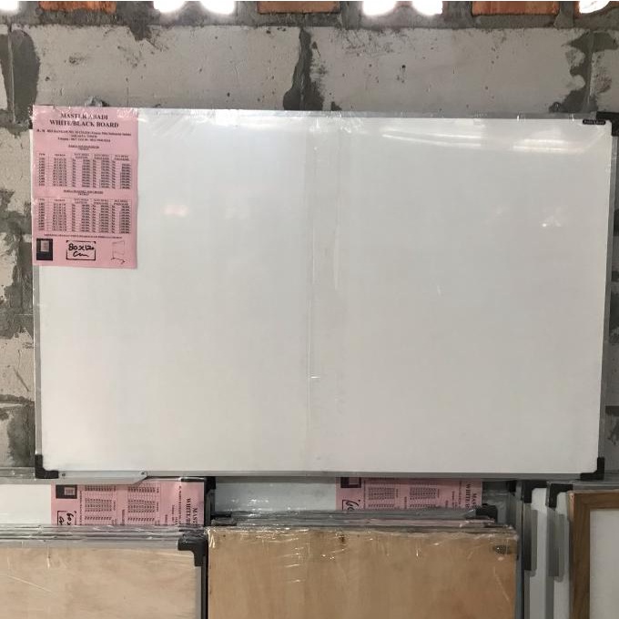 

[COD] Papan tulis / whiteboard 80X120 gantung BIG SALE Kode 28