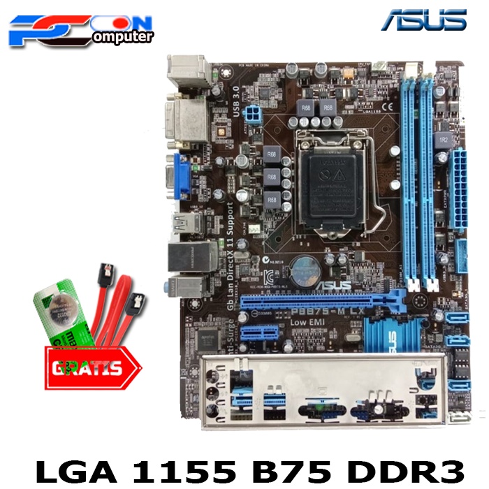 MOBO INTEL SOKET LGA 1155 B75 ASUS USB 3.0 DDR3