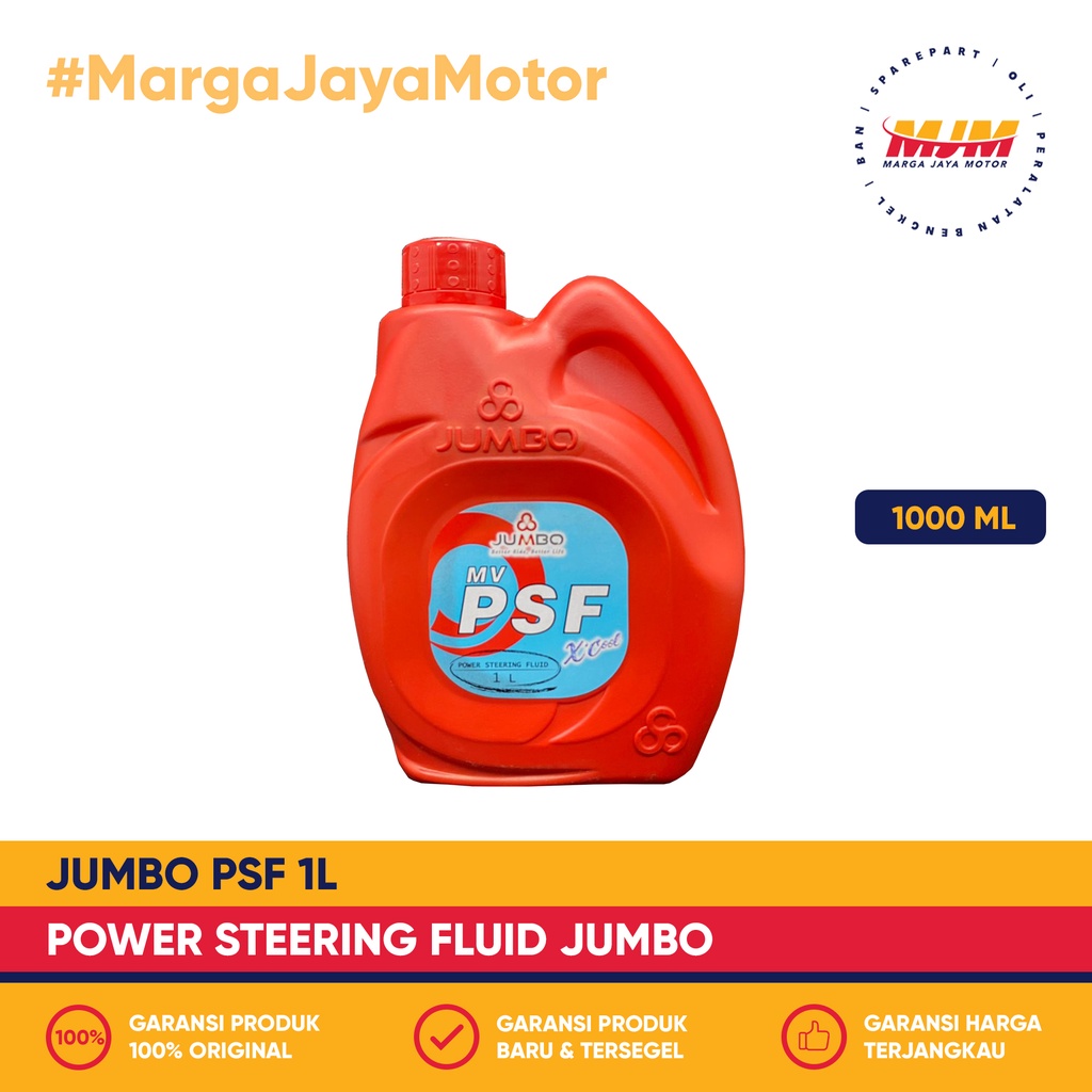 Jumbo Power Steering Fluid 1000ml PSF Jumbo Oil 1L