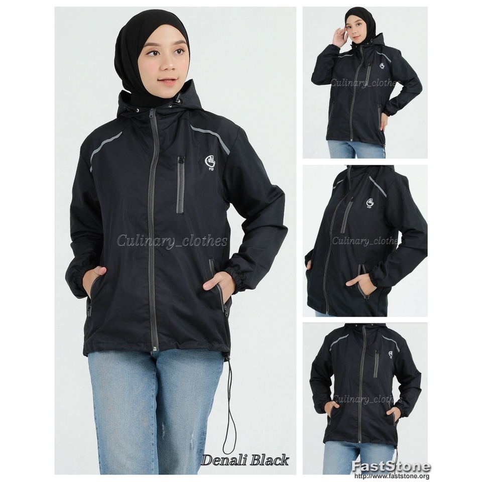 Jaket pria wanita jumbo IKC 002 distro cbr six Bandung keren grosir pakaian pria H0D7 jacket jaket parasut parasit jaket gunung pria wanita WATERPROOF ORIGINAL FCF