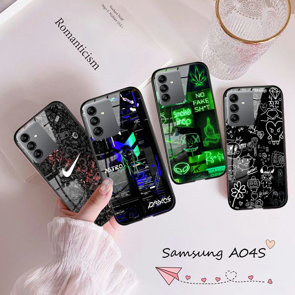 Softcase Samsung A04S - Softcase Kaca Samsung A04S TERBARU [287H] - Case Samsung A04S - Kesing HP - Kesing handphone - Case Tali - Casing Samsung A04S - Pelindung HP - Sarung HP - Kesing Samsung A04S - A04S case kaca - a04s samsung case