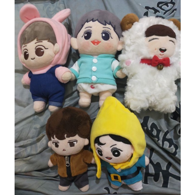DOLL BONEKA SEHUN CHANYEOL SUHO LAY KAI EXO