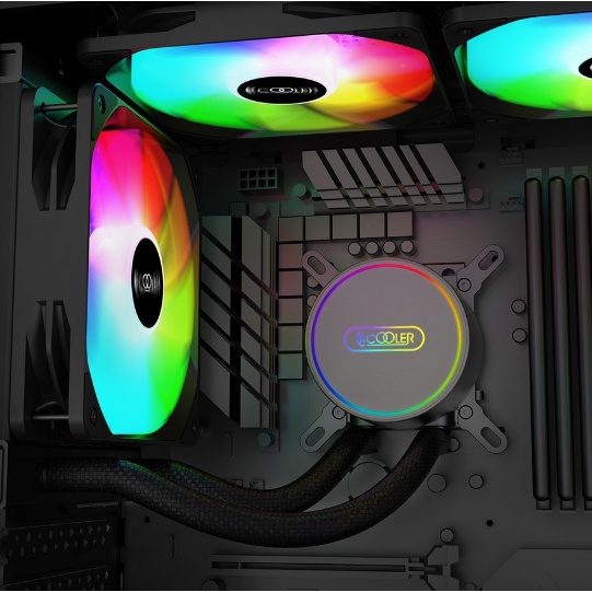 PCCOOLER GI-CL120 PRO Water Cooling TDP 150W