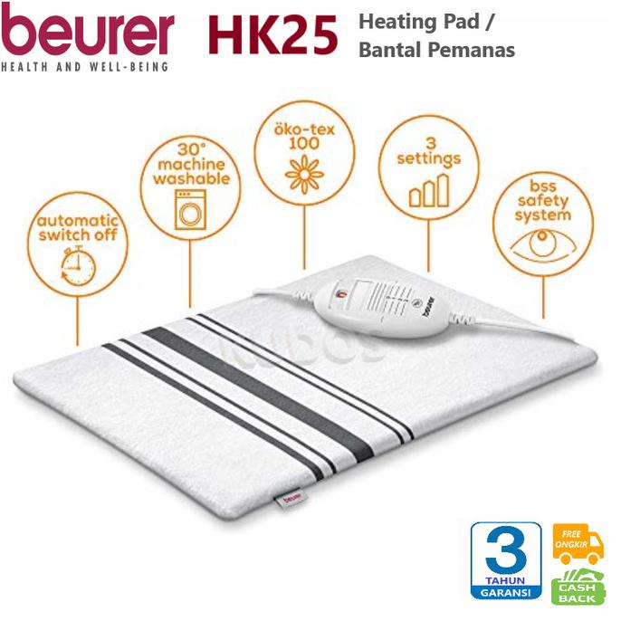 Beurer HK25 - Heating Pad - Bantal Panas Terapi Listrik Elektrik HK 25