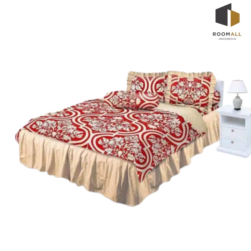 Sprei Rumbai All New My Love Victorian Ukuran 160x200 Queen & 180x200 King Tinggi 30 Sprey Minimalis