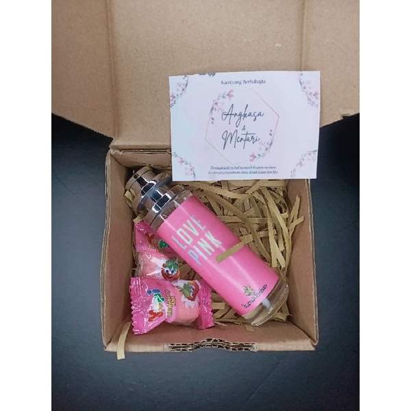 Hampers Gift Box Wanita Souvenir Hempers Make up Kado Ulang Tahun Cewek