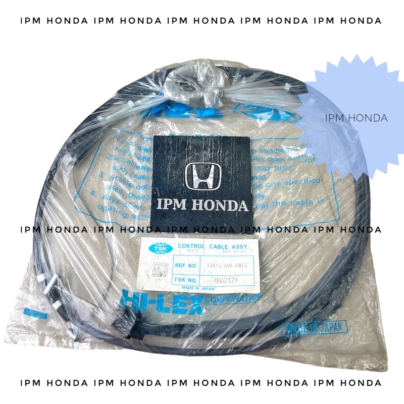 17910 SV4 E01 / E81 Wire Throttle Cable Kabel Gas MT / AT Manual / Matic Automatic Honda Accord Cielo 1994 1995 1996 1997