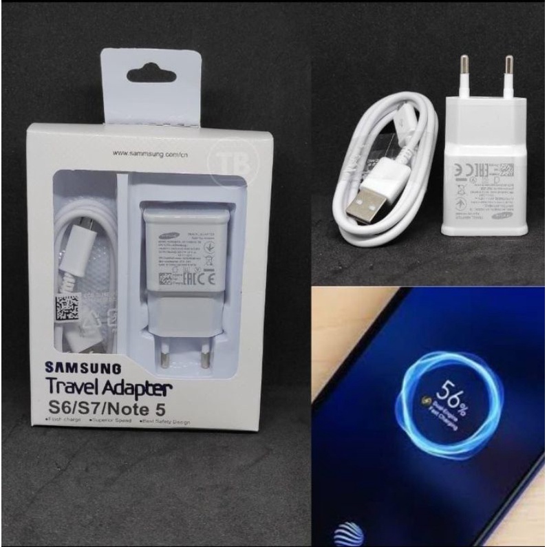 Charger Samsung S6, S7, Note 5 Suport fast charging / Charger samsung murah meriah fast charging