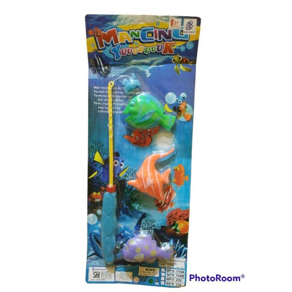 Mainan Anak Alat Pancing Mancing Yuk Ada Magnet