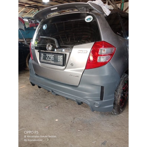Aksesoris mobil BODYKIT HONDA JAZZ 08-11 ADAPTASI MUGEN RS 2013 FULL BEMPER .
