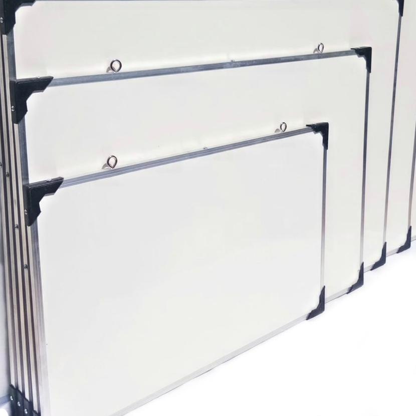 

limited STOCK!White board/Papan Tulis 60x90 2 sisi Spidol dan kapur Whiteboard|RA5