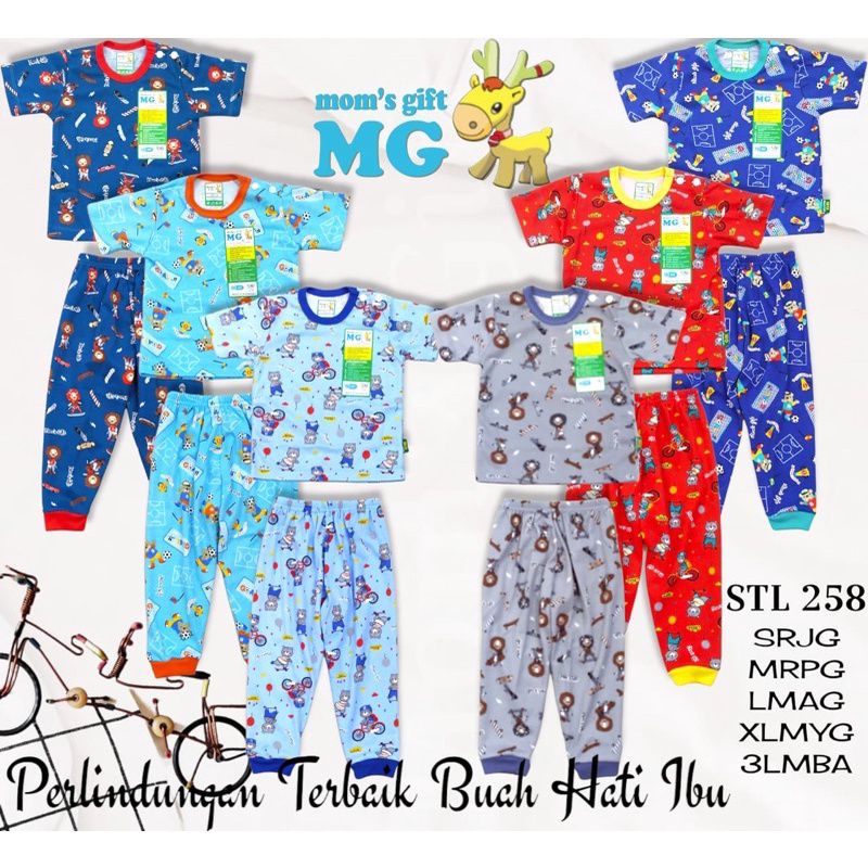 SETELAN LENGAN PENDEK CELANA PANJANG MOMS GIFT /MG  SIZE M,L DAN XL