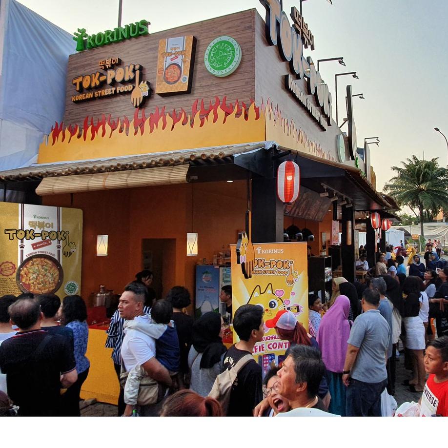

10.10 MALL Korinus K - Bunsik Tokpoki / Tteokbokki / Toppoki / Tok-Poki Pedas instan Halal MUI murah