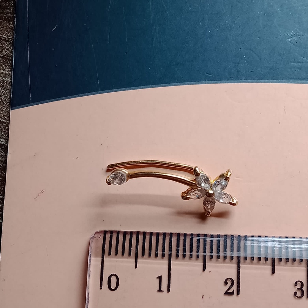 Anting emas 17K - 1.55 gr kadar 750 - 3790