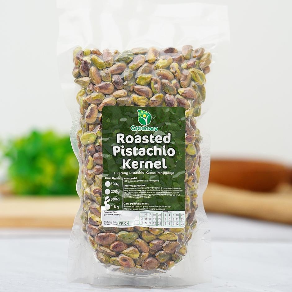 

Official Shop--Roasted Pistachio Kernel 500gr / Pistachio Kupas Panggang 500 gram