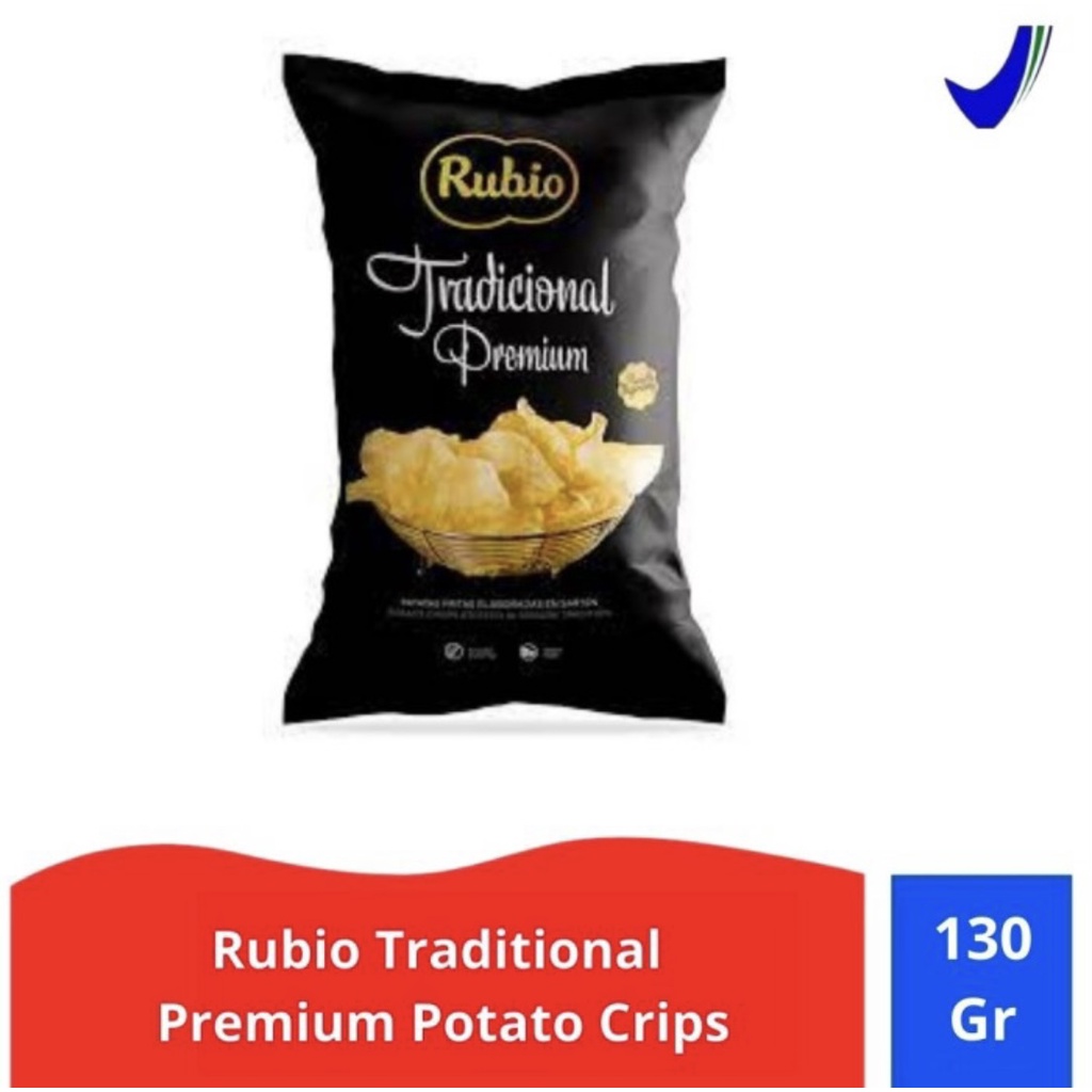 

Rubio Traditional Premium Potato Crips 130gr
