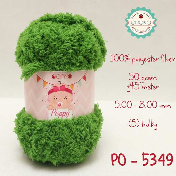 Benang Rajut Handuk Poppy / Towel Yarn - 5349