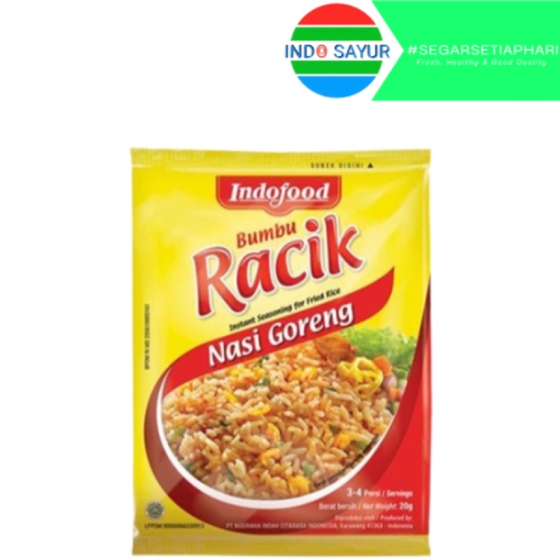 

Indofood Bumbu Racik Nasi Goreng 20gr