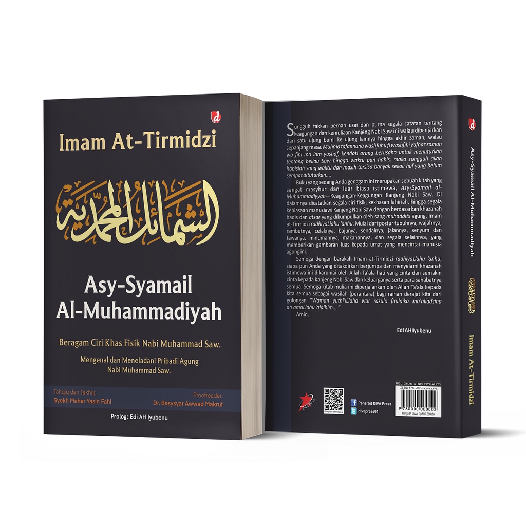 Buku Asy-Syamail Al-Muhammadiyah (Beragam Ciri Khas Fisik Nabi Muhammad Saw) - Imam At-Tirmidzi - DIVA Press