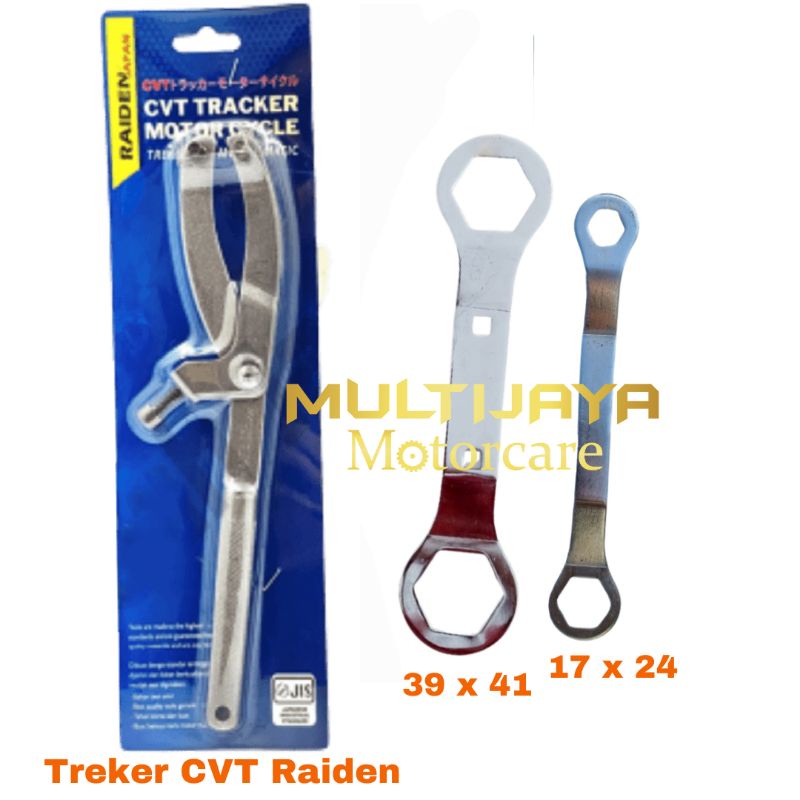 Paket Treker CVT + Kunci Mur Kopling 39x41 + Kunci 17x24