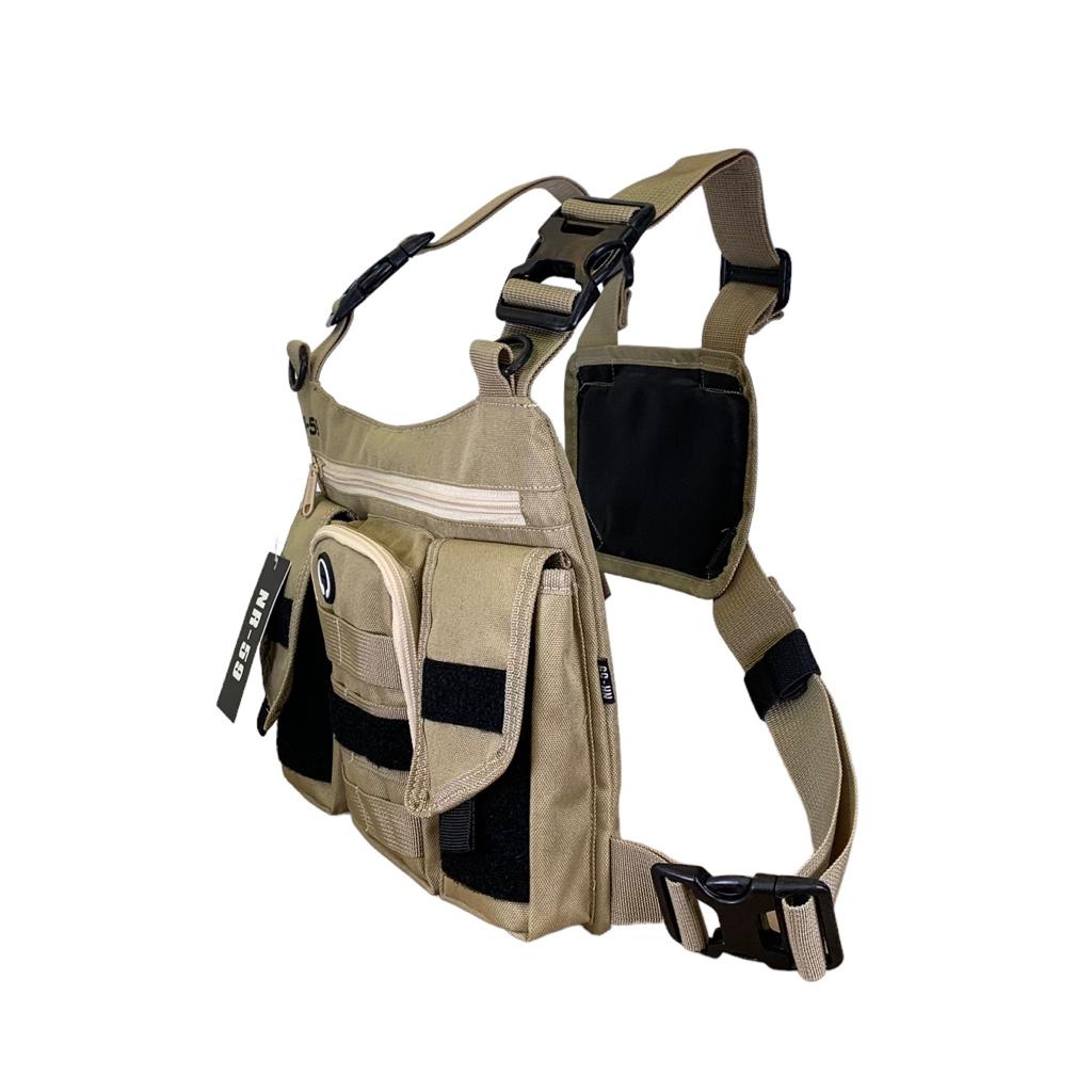 TAS DADA PRIA TACTICAL ORIGINAL NR-59 NEW CREAM / CHEST RIG BAG NR-59 ORIGINAL / CHEST BAG PREMIUM ORIGINAL