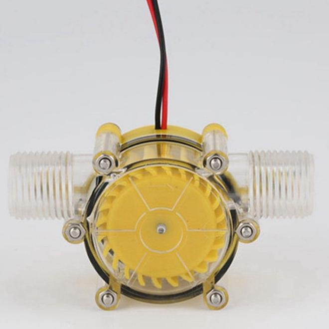 Generator Pompa Air Mini 10W Konversi Aliran Hidro Turbin Hidrolik