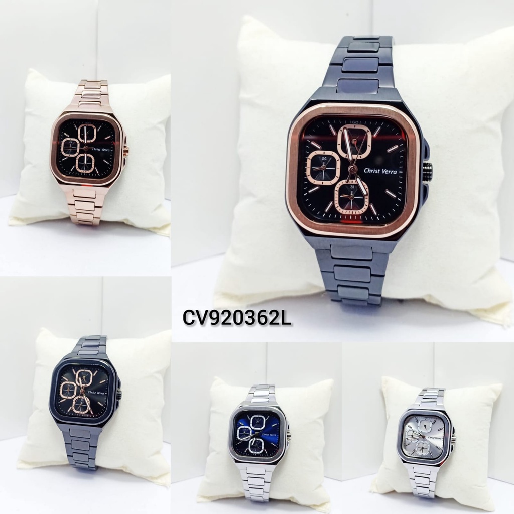 CHRIST VERRA CV920362L JAM TANGAN WANITA ORIGINAL GARANSI RESMI