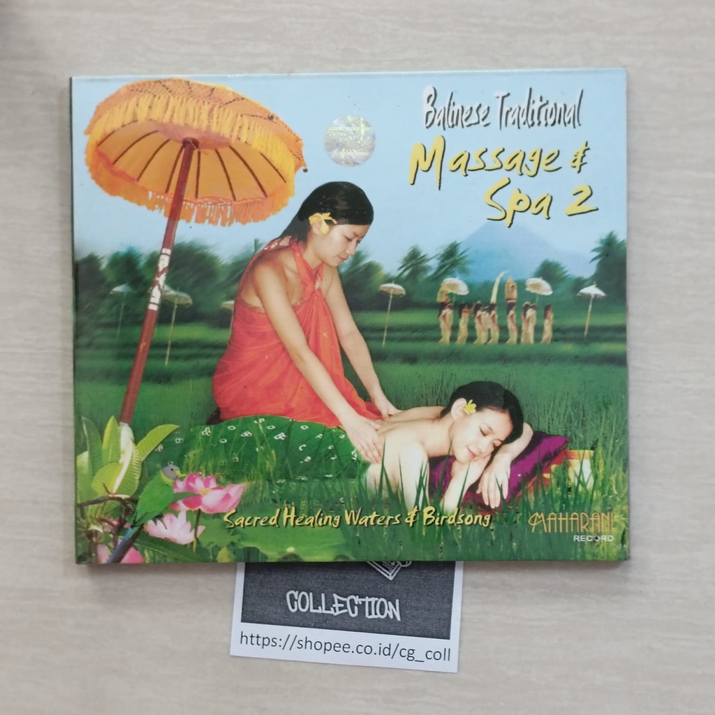 Jual Cd Balinese Traditional Massage And Spa 2 Sacred Healing Waters Birdsong Shopee Indonesia
