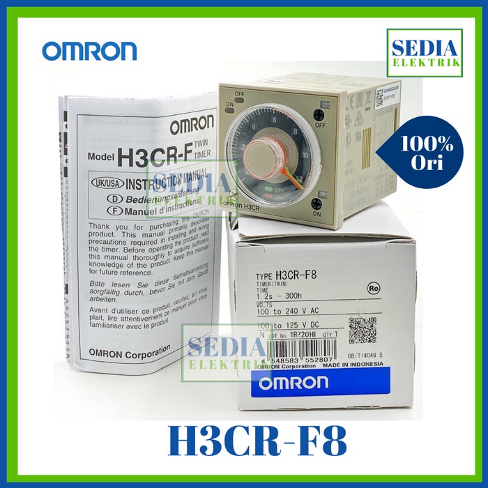 TIMER OMRON H3CR-F8 H3CR F8 H3CRF8