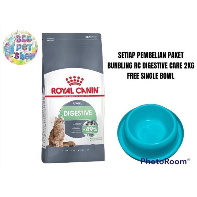 ROYAL CANIN DIGESTIVE CARE 2KG / KUCING BERMASALAH PADA PENCERNAAN