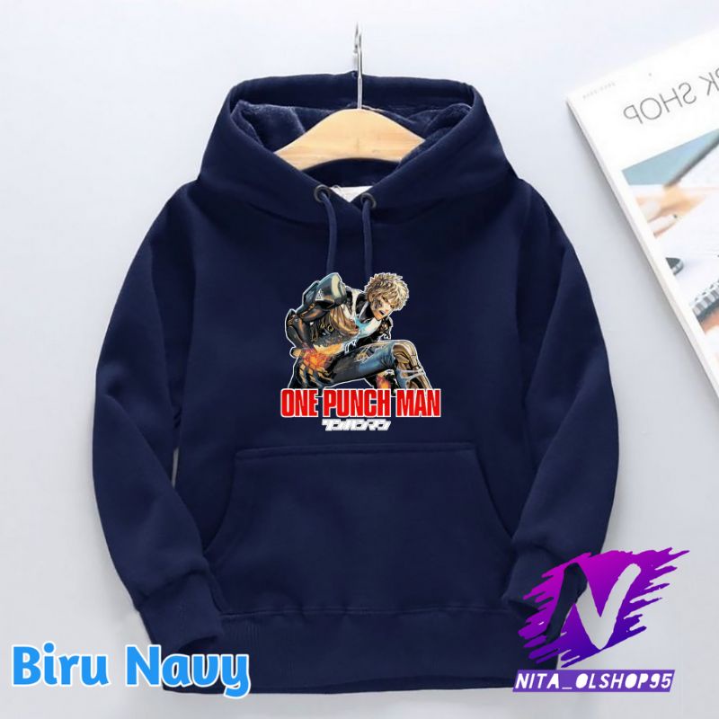 hoodie anak genos anime one punch man