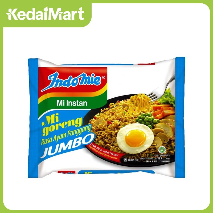 

SALE Indomie Mie Goreng Rasa Ayam Panggang Jumbo Pcs