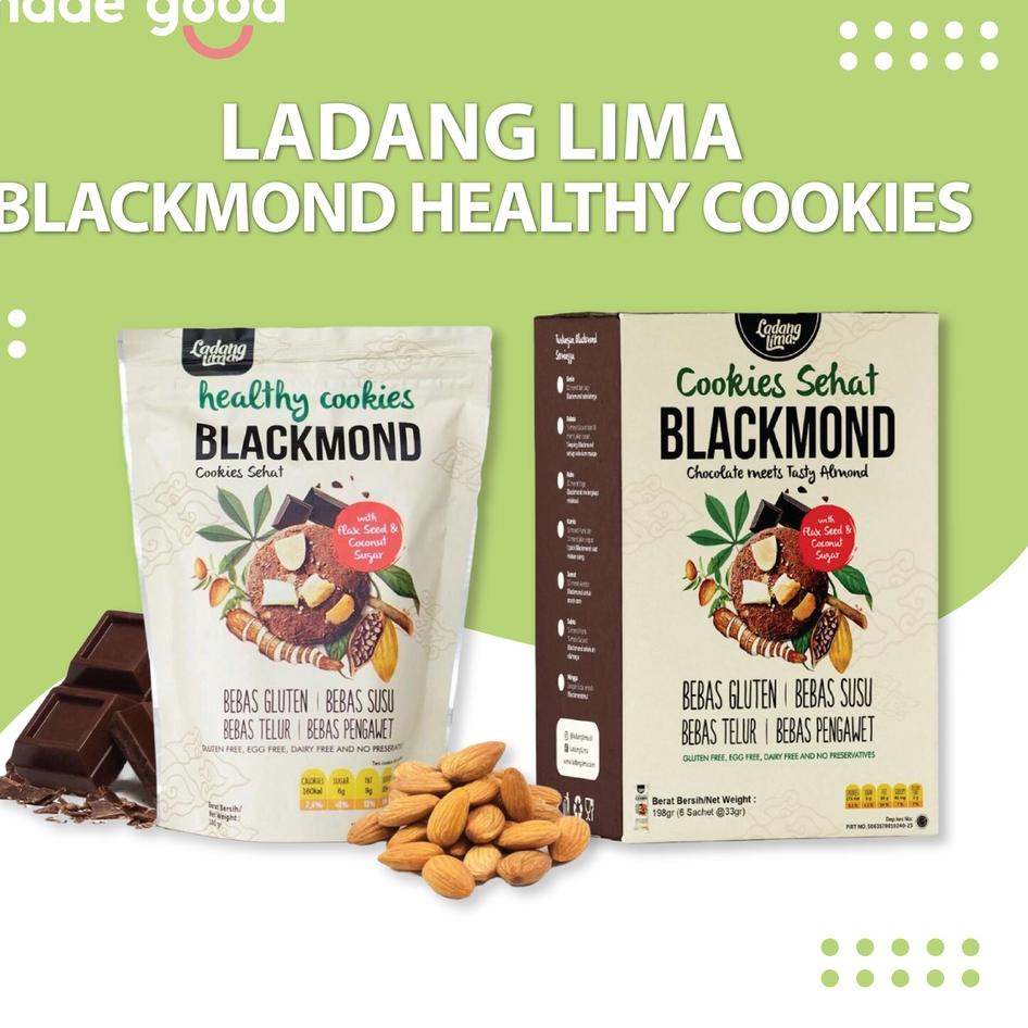 

Termurah dan terbaik Ladang Lima - Blackmond Healthy Cookies 180 gr - Kue Bebas Gluten Free Blackmond 198 grosir