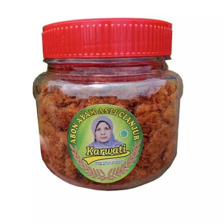 

New Recommended--abon ayam karwati tutup merah 170grm