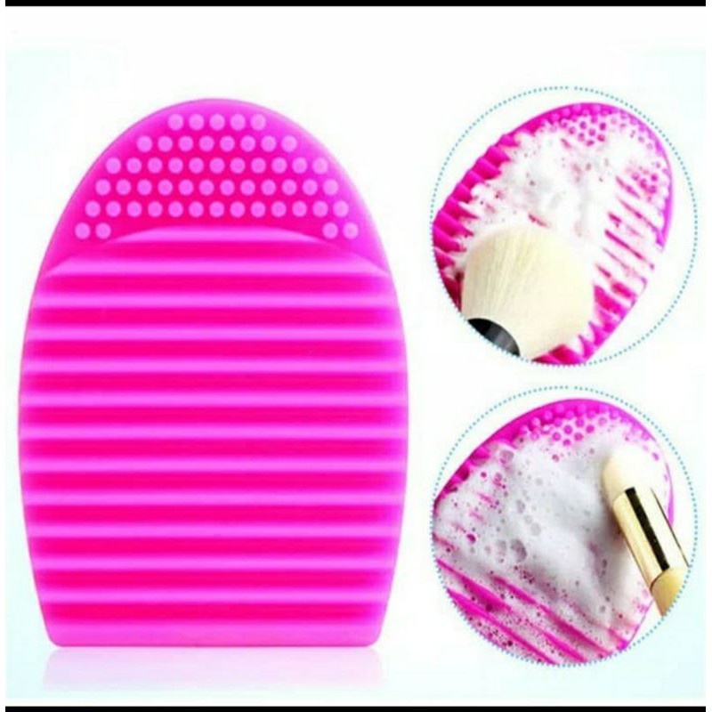 Brush Cleaner Silicone / alat pembersih brush make up